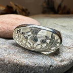 Clarion Scottish Thistle Ring