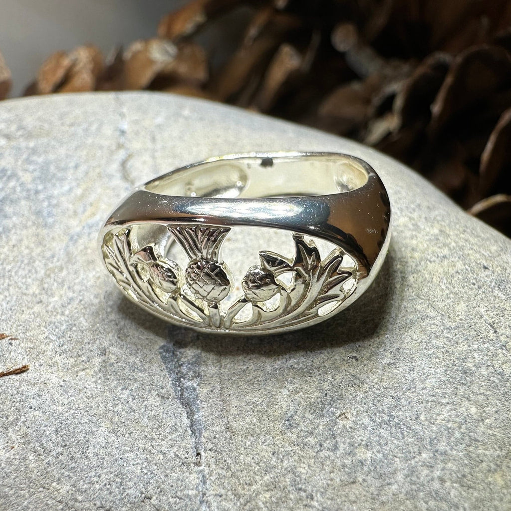 Clarion Scottish Thistle Ring