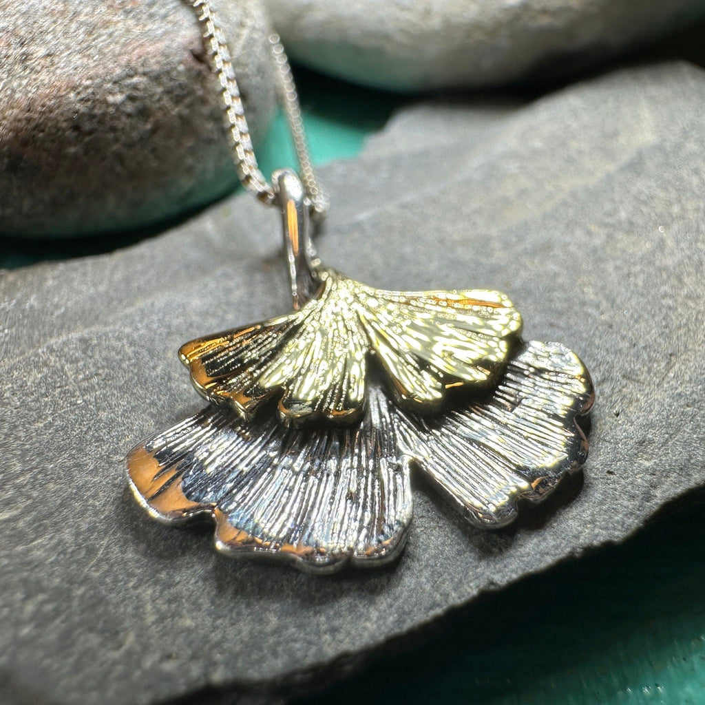 Serene Gingko Necklace