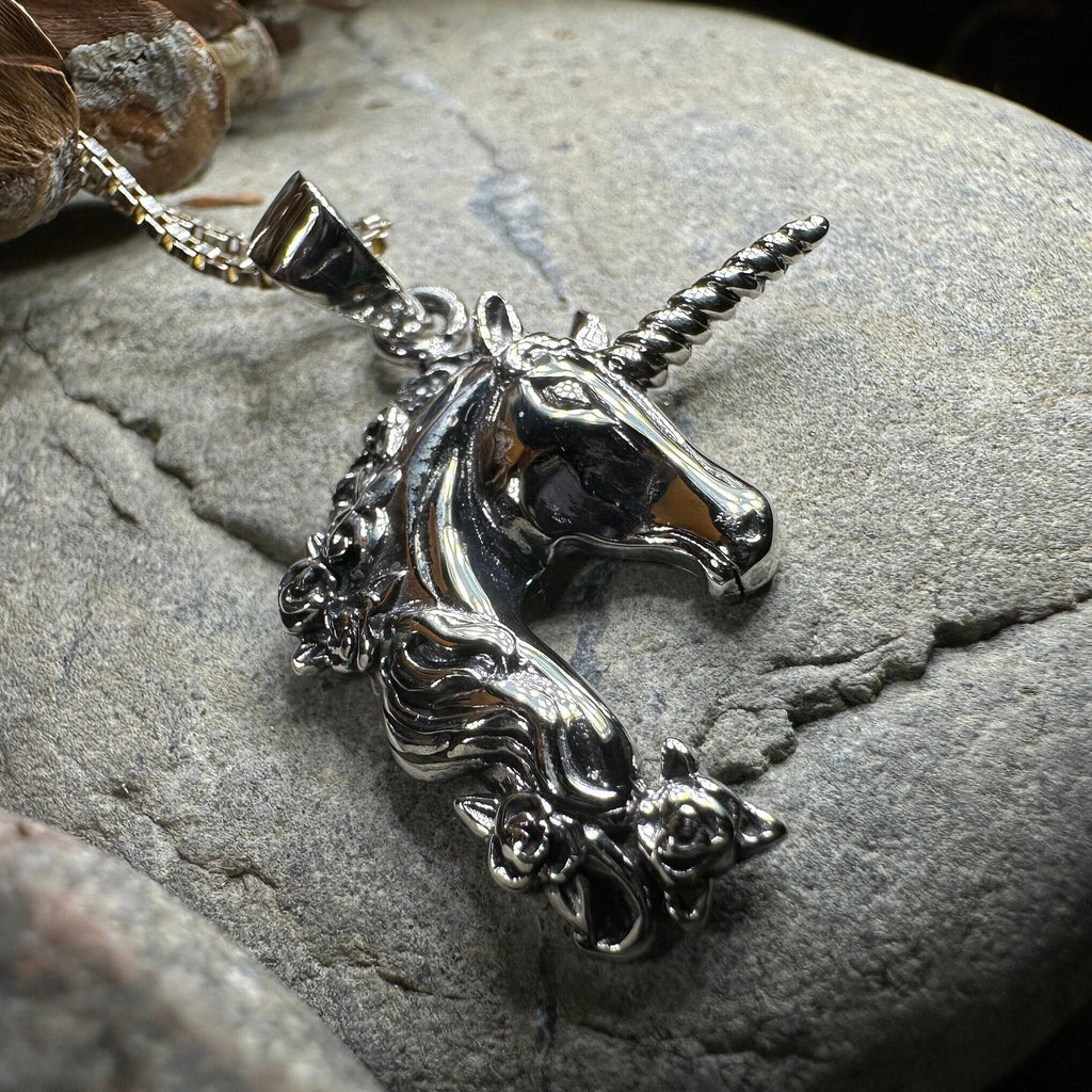 Gwenllian Unicorn Necklace