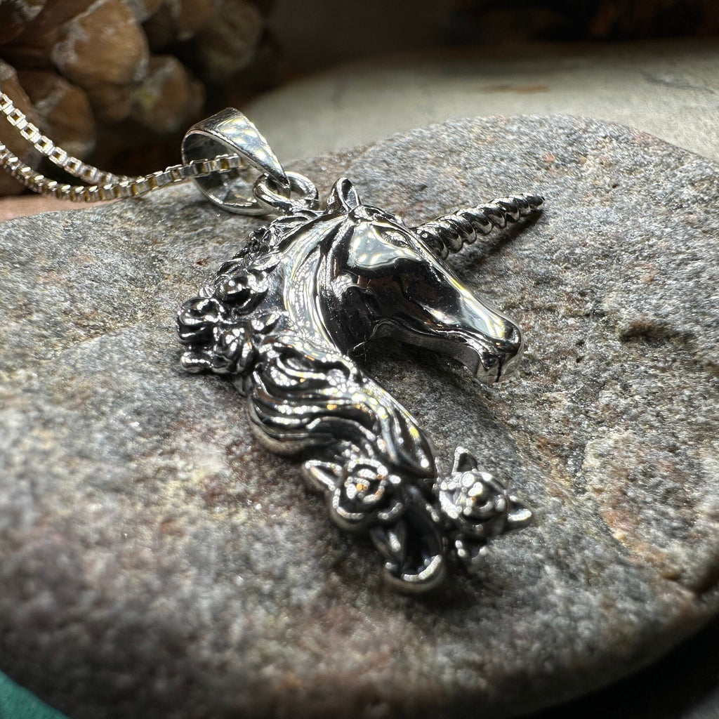 Gwenllian Unicorn Necklace