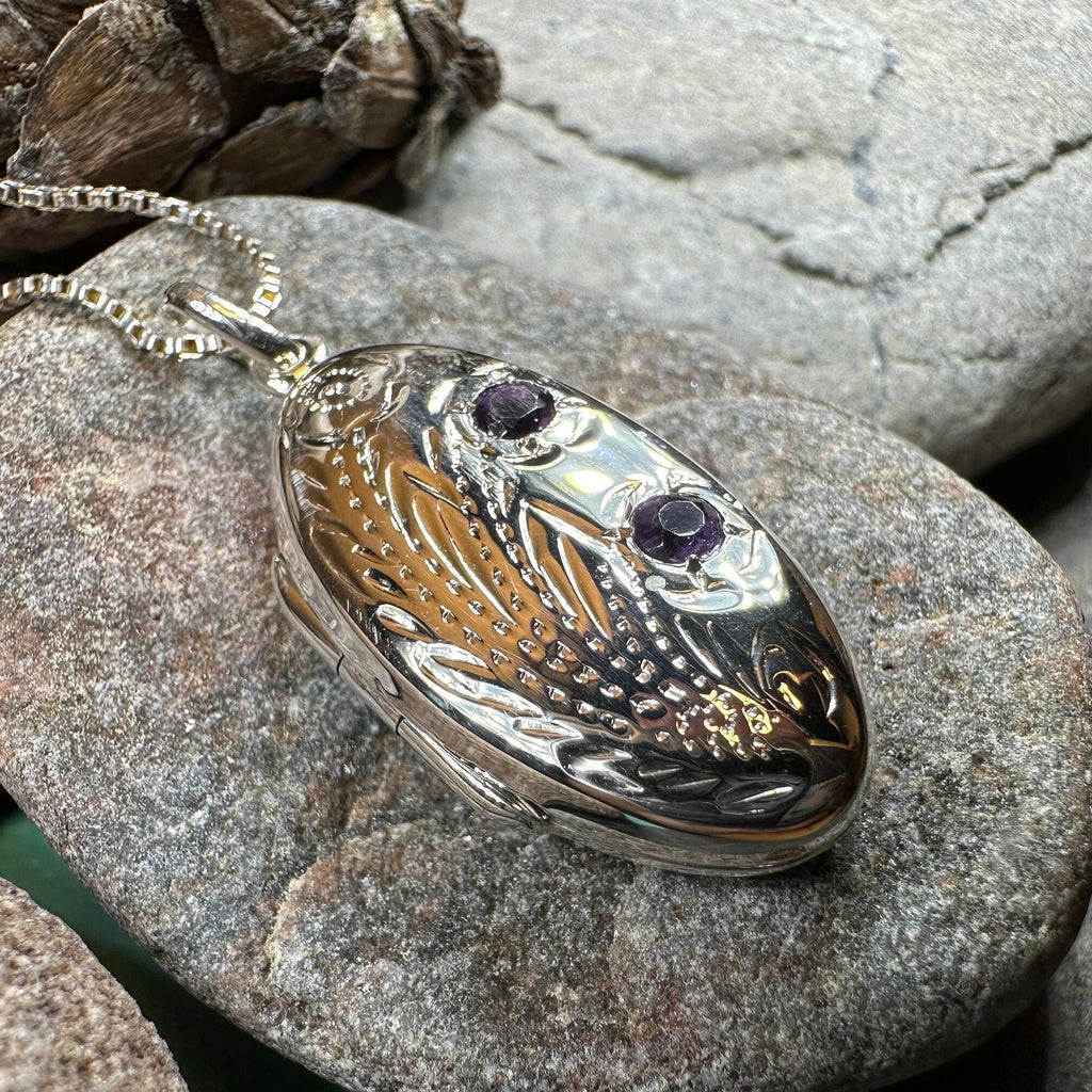 Meadowbrook Flower Locket Necklace