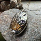 Meadowbrook Flower Locket Necklace