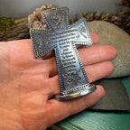 Pewter First Communion Standing Cross