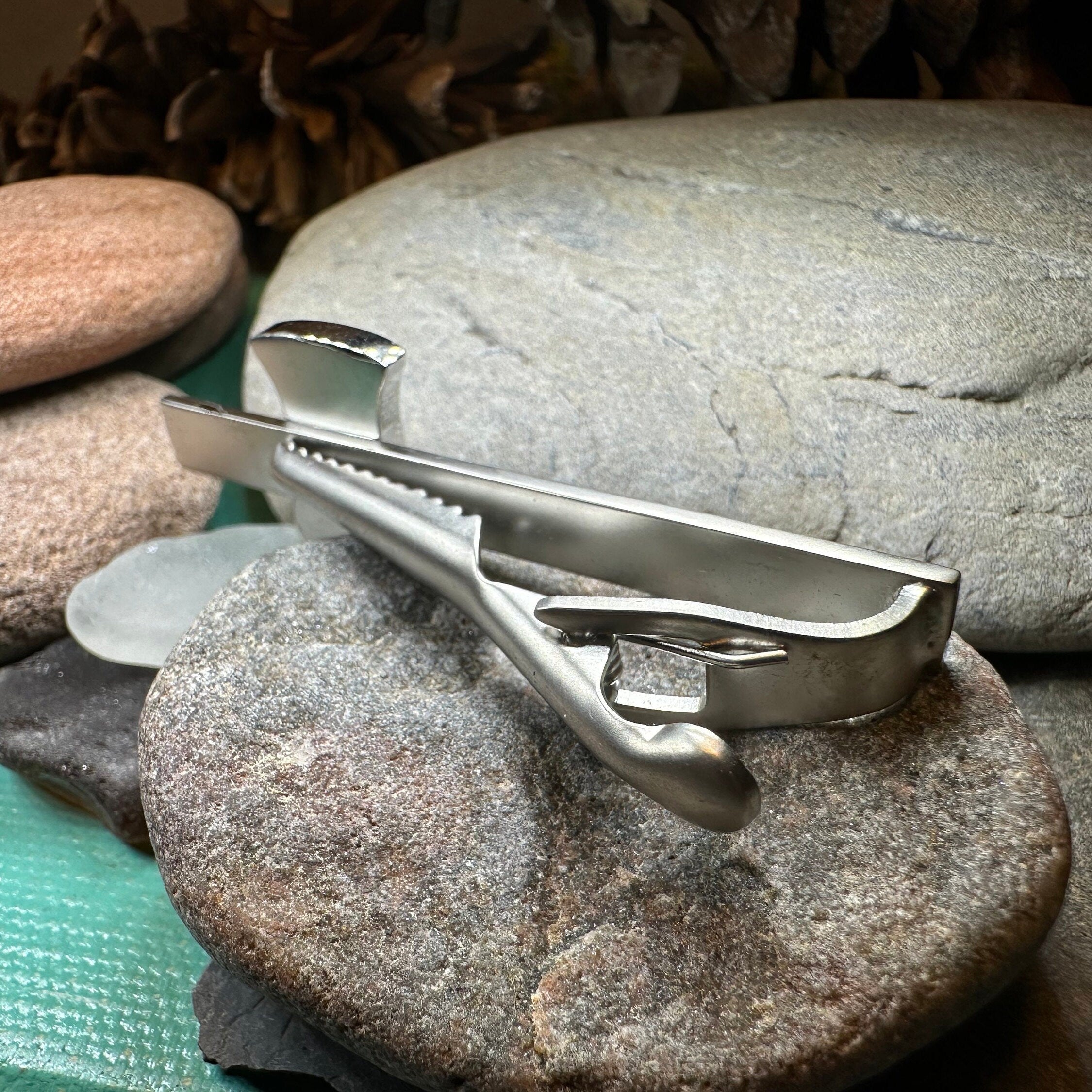 Scotch Whisky Cuff Links & Tie Clip Set