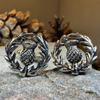Thistle Wreath Cuff Links