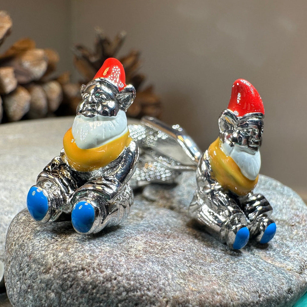 Garden Gnome Cuff Links
