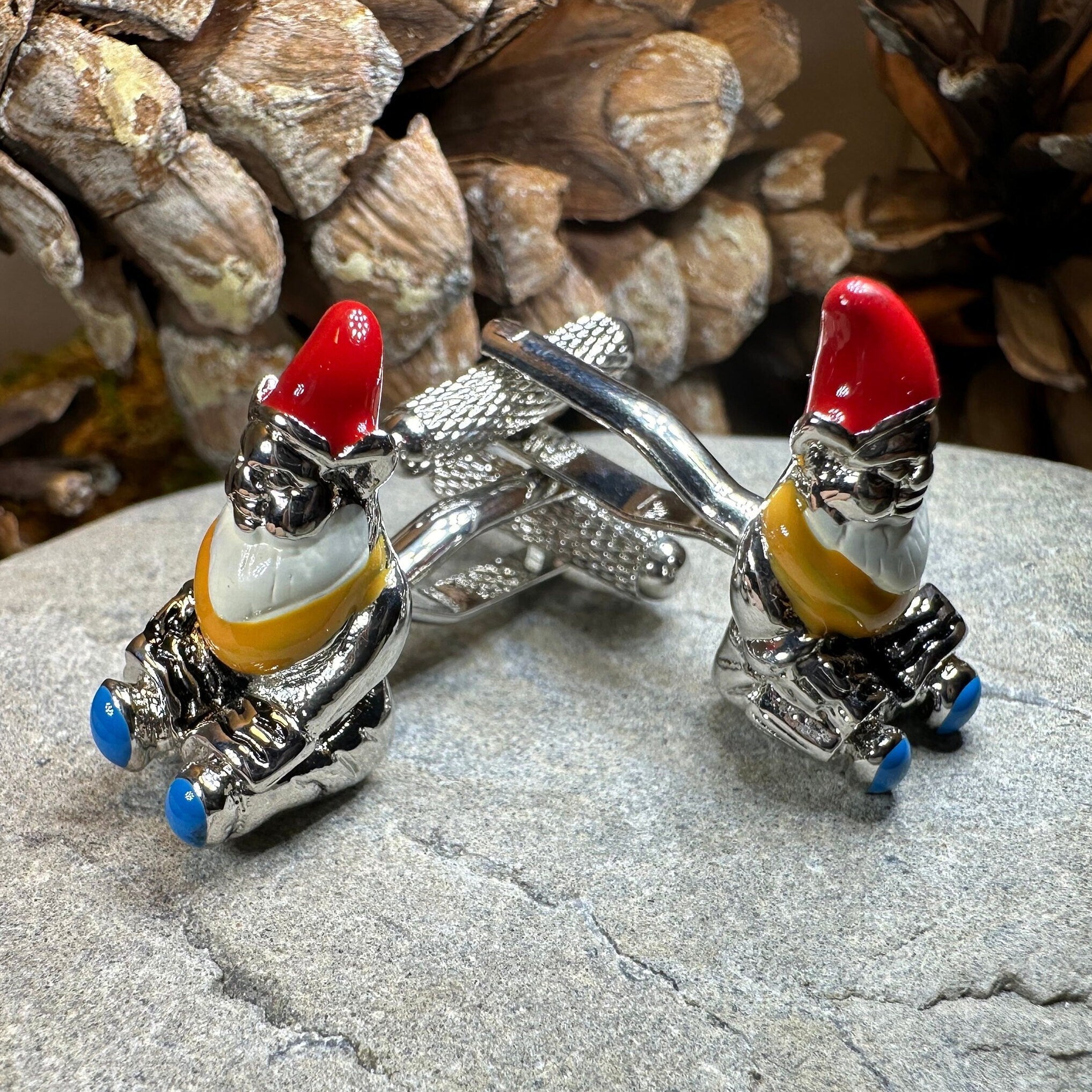 Garden Gnome Cuff Links