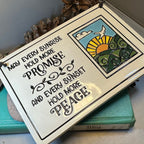 Promise & Peace Blessing Wall Art