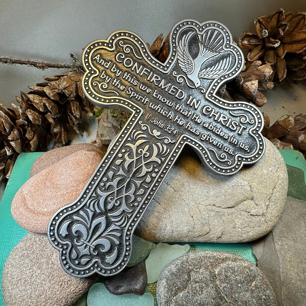 Pewter Confirmation Wall Cross