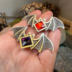 Gothic Bat Brooch
