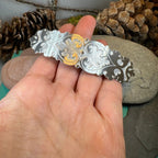 Seafoam Celtic Hair Clip