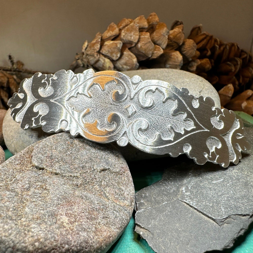 Seafoam Celtic Hair Clip