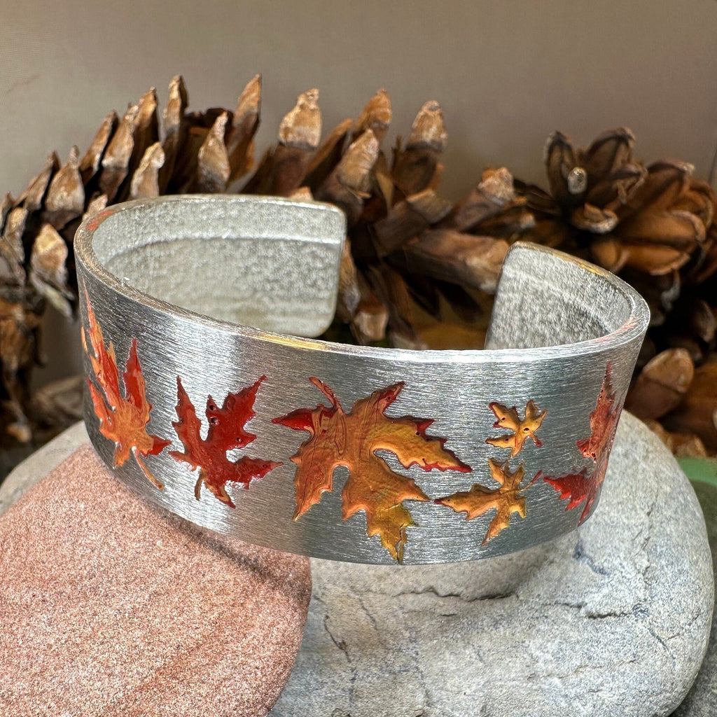 Leaf Peeping Maple Leaves Bracelet
