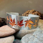 Leaf Peeping Maple Leaves Bracelet