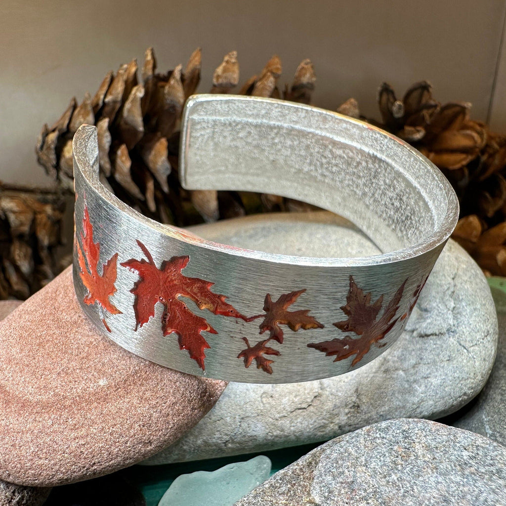 Leaf Peeping Maple Leaves Bracelet