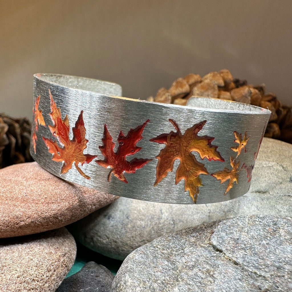 Leaf Peeping Maple Leaves Bracelet