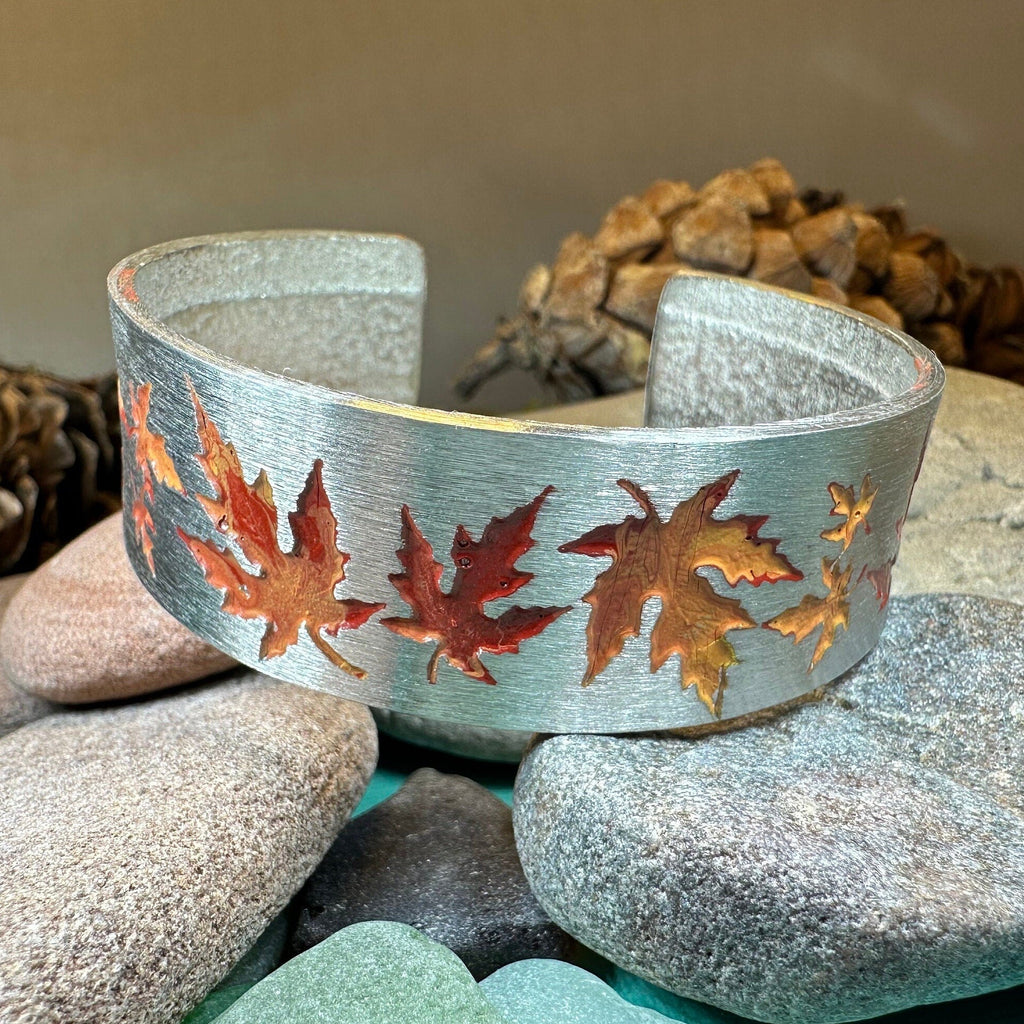 Leaf Peeping Maple Leaves Bracelet