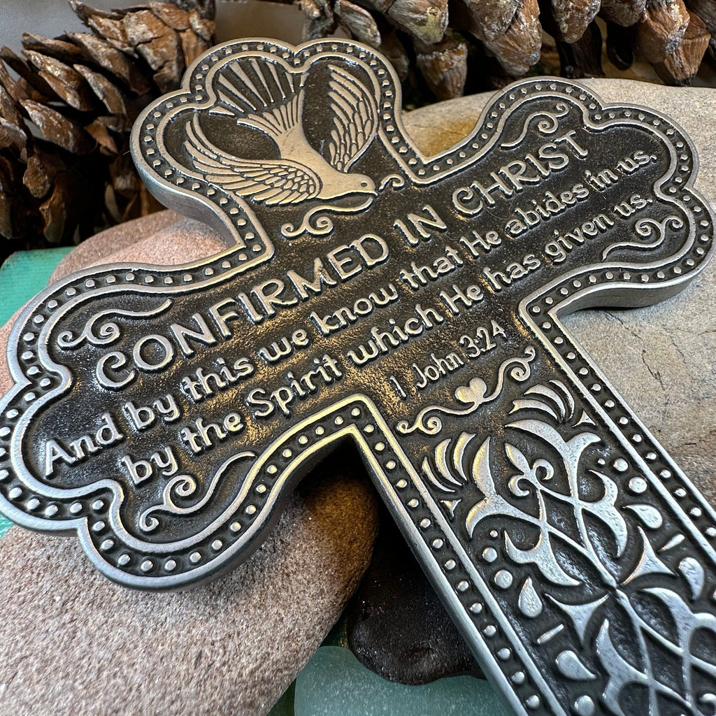 Pewter Confirmation Wall Cross