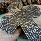 Pewter Confirmation Wall Cross