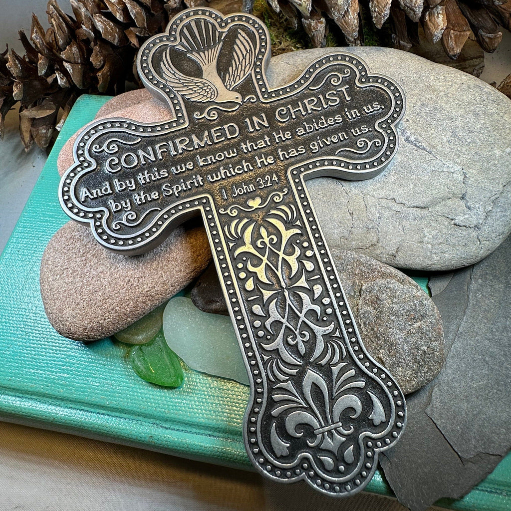 Pewter Confirmation Wall Cross