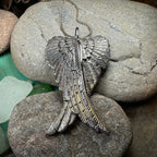 Large Angel Wings Necklace