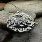 Pictish Celtic Dog Necklace
