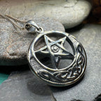 Moon And Star Necklace