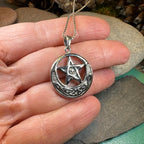 Moon And Star Necklace