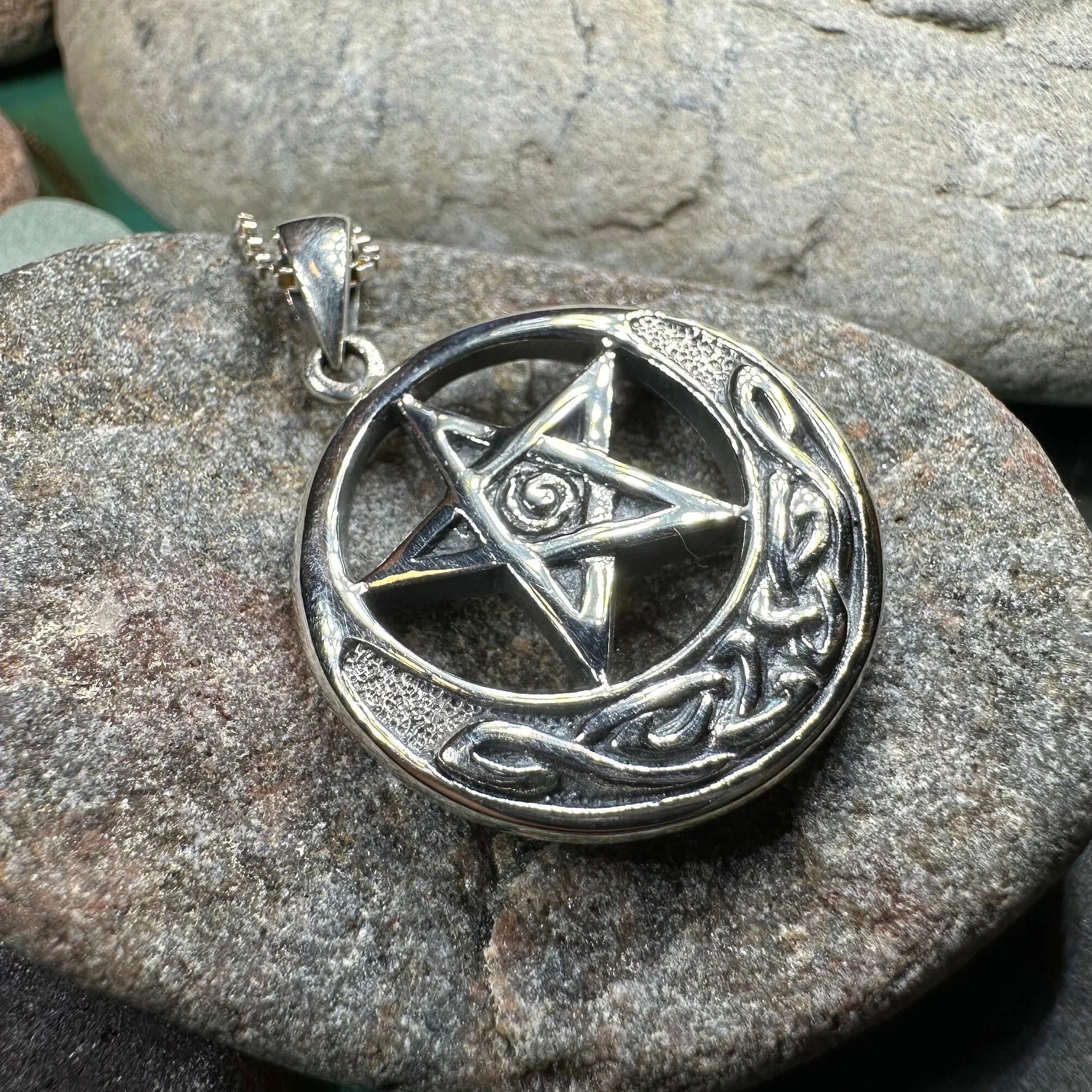 Moon And Star Necklace