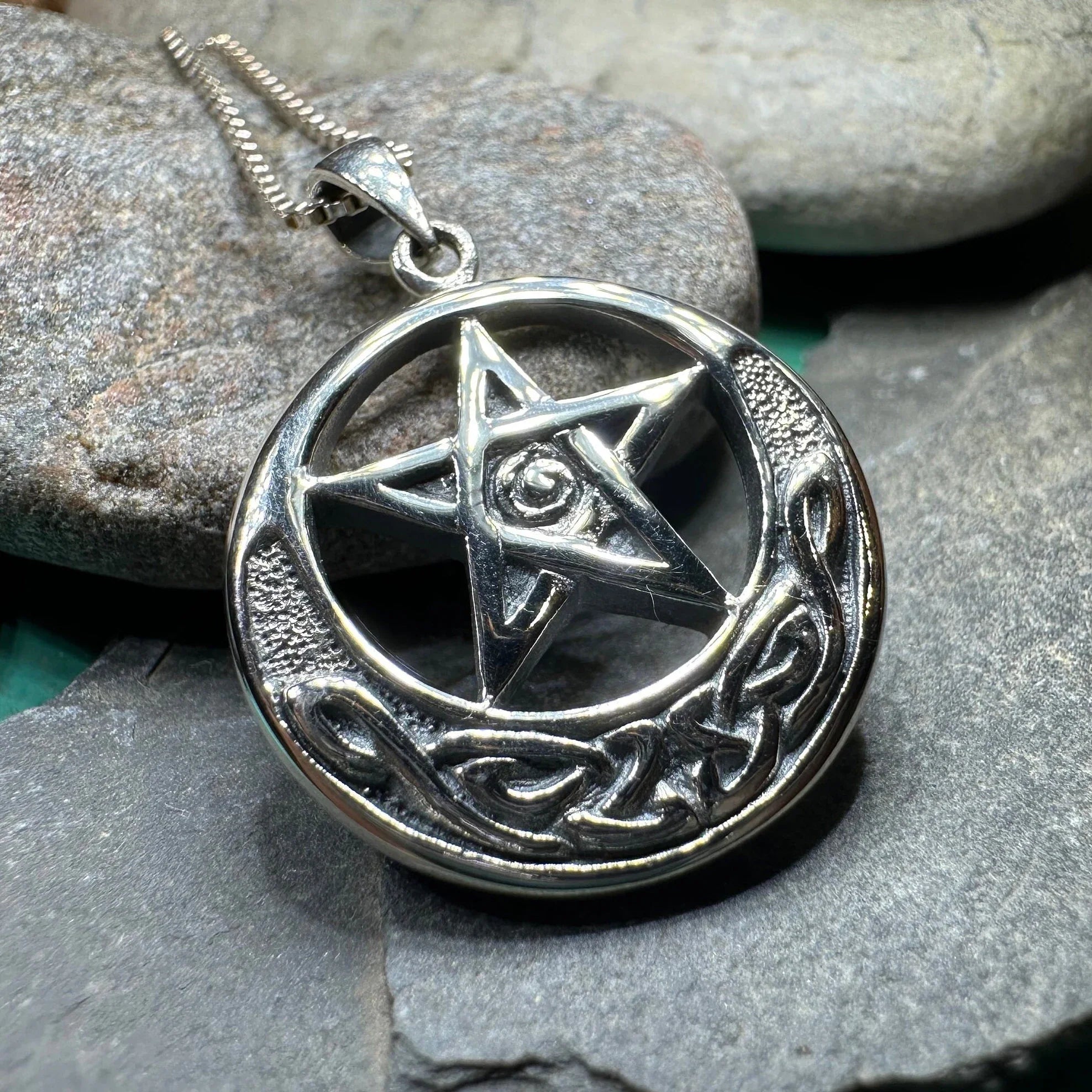 Moon And Star Necklace