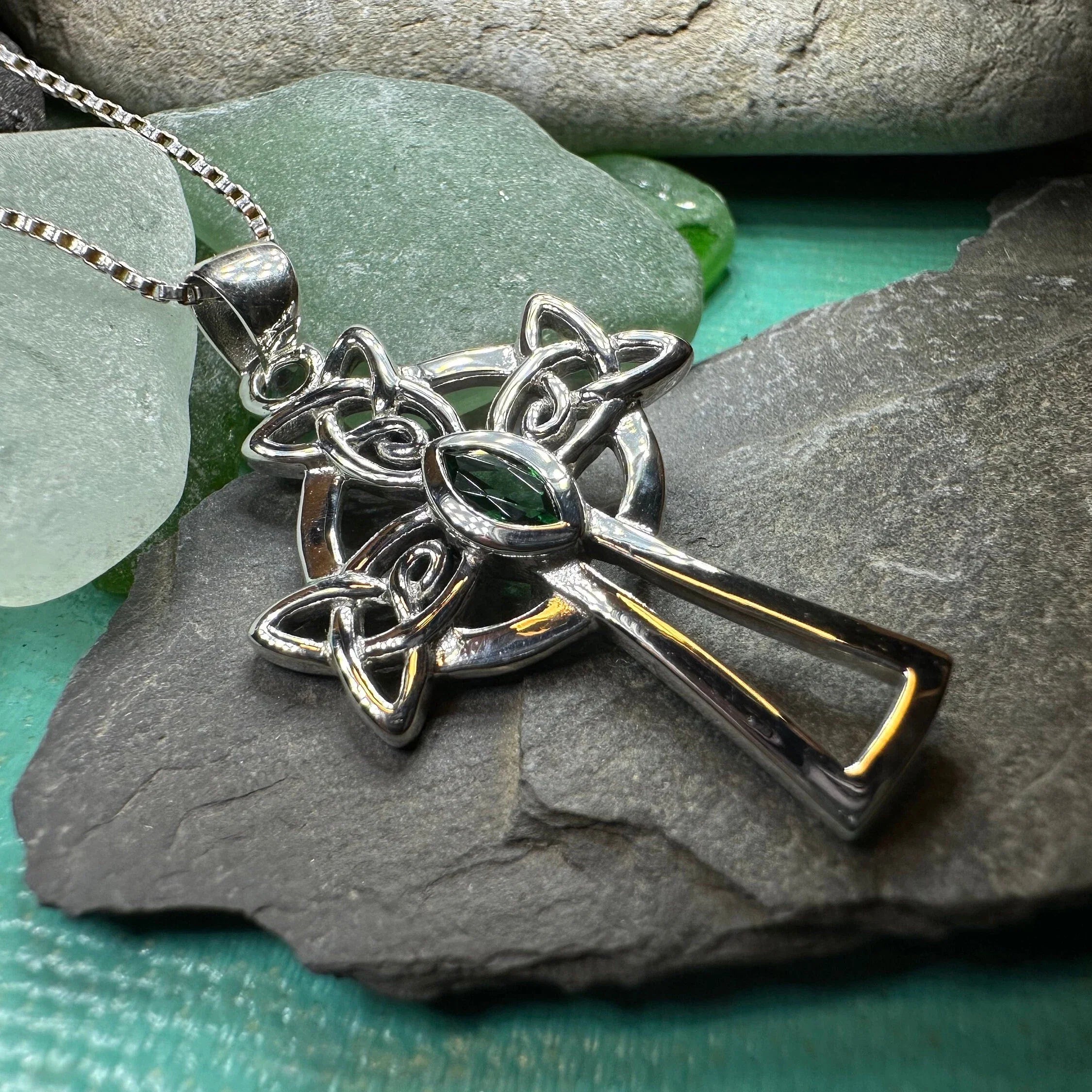 Catherine Celtic Cross Necklace