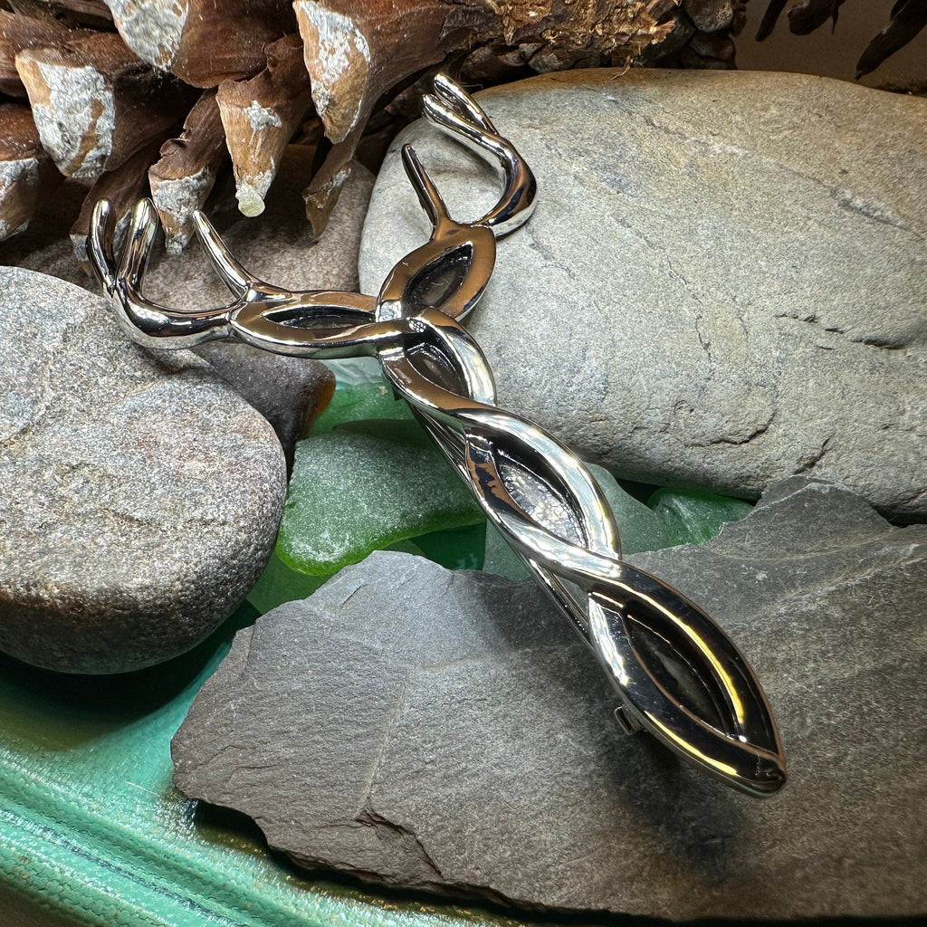 Glen Affric Celtic Stag Kilt Pin