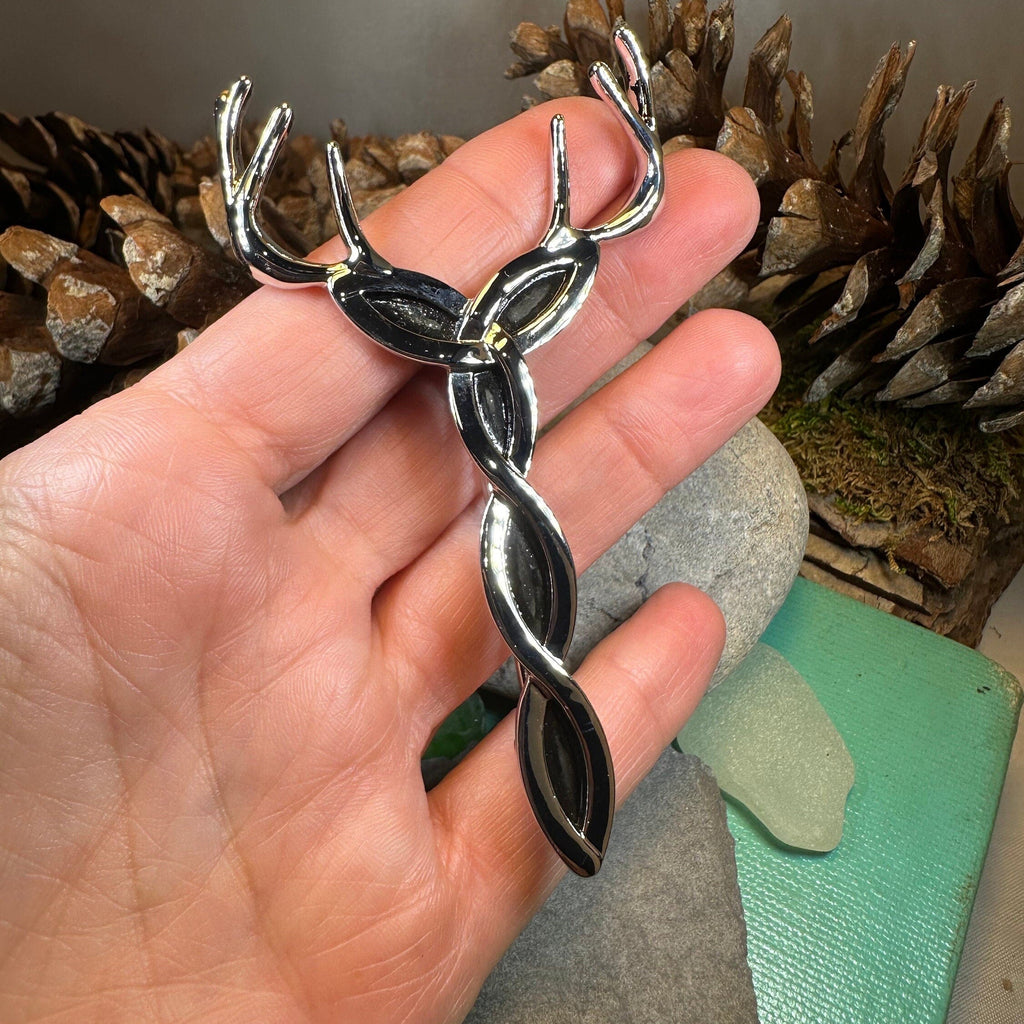 Glen Affric Celtic Stag Kilt Pin