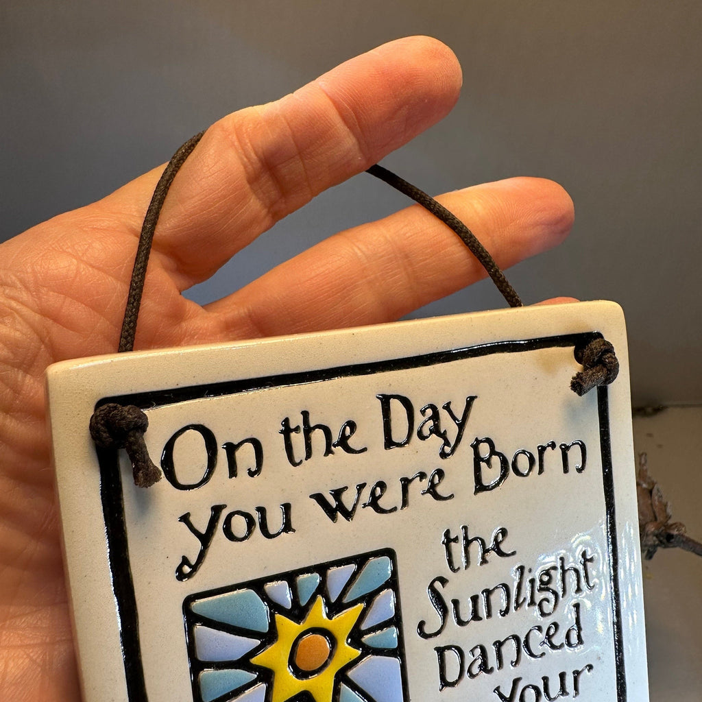 Birthday Ceramic Wall Art