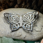 Pewter Celtic Butterfly Brooch