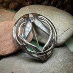 Celtic Knot Tartan Brooch