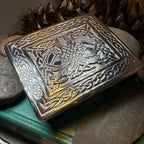 Celtic Birds Kilt Belt Buckle