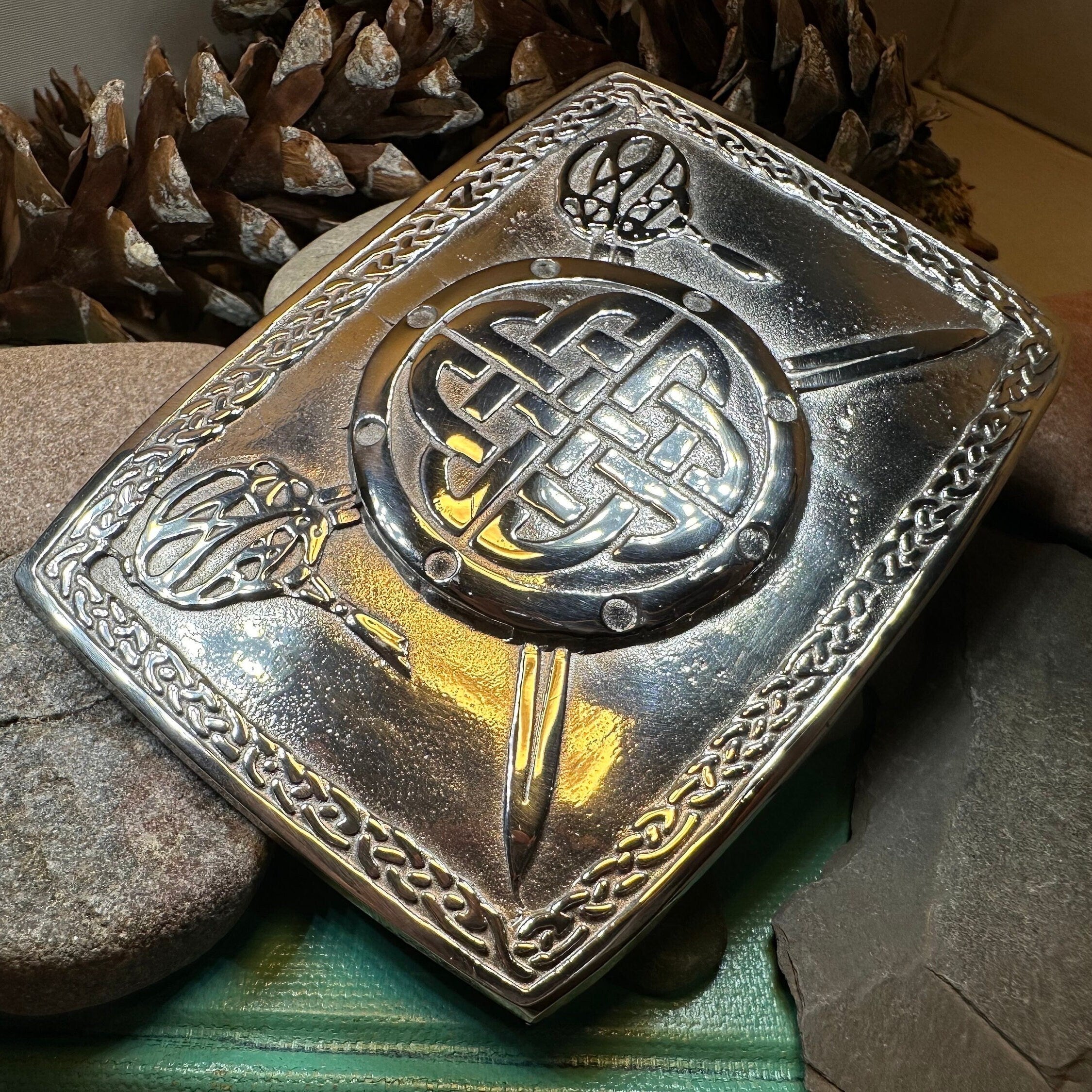 Celtic Battlefield Kilt Belt Buckle