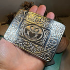 Irish Claddagh Kilt Belt Buckle