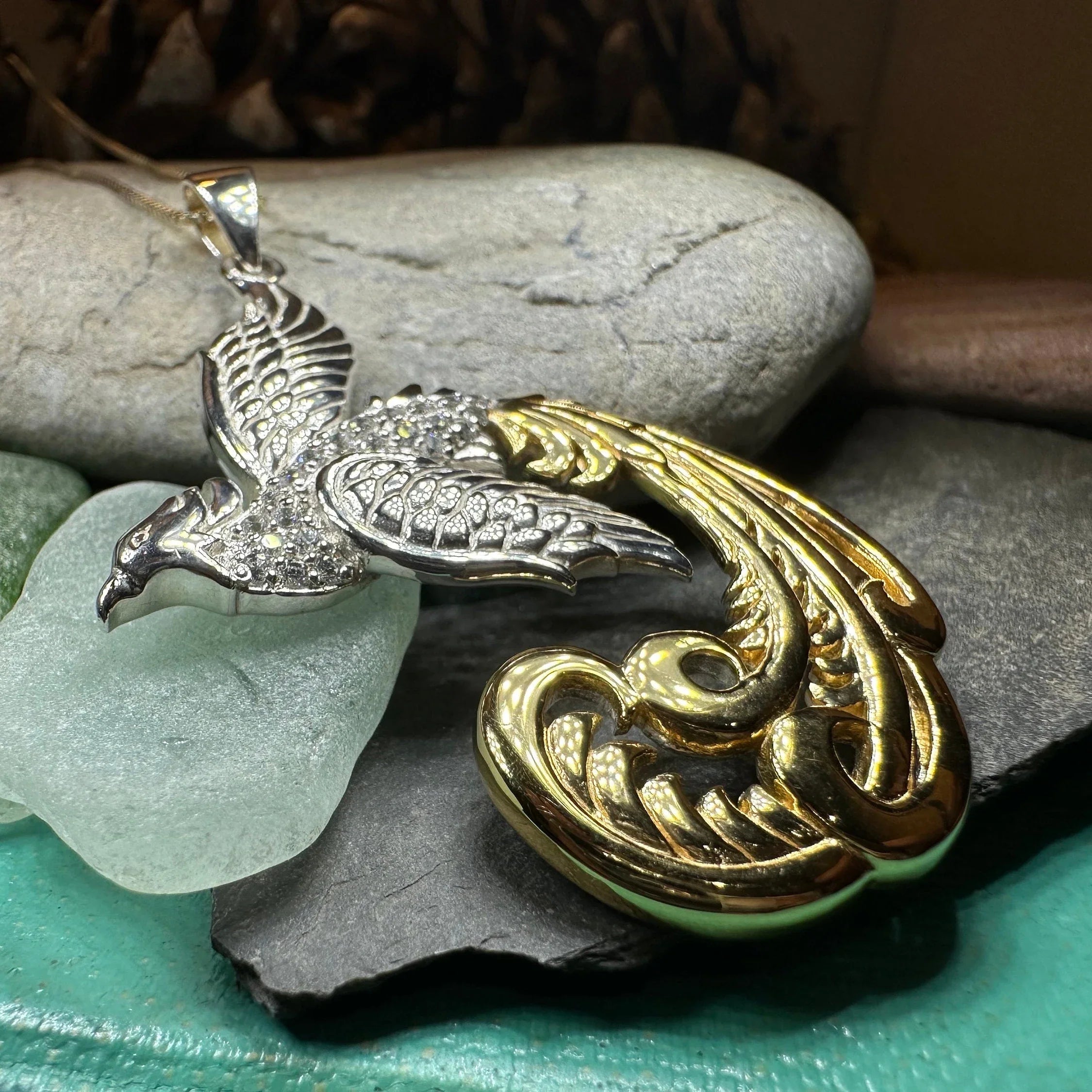 Firesong Phoenix Necklace