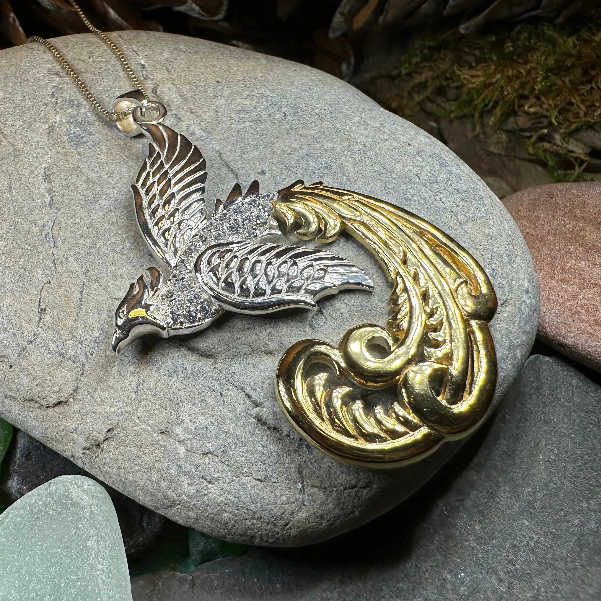 Firesong Phoenix Necklace