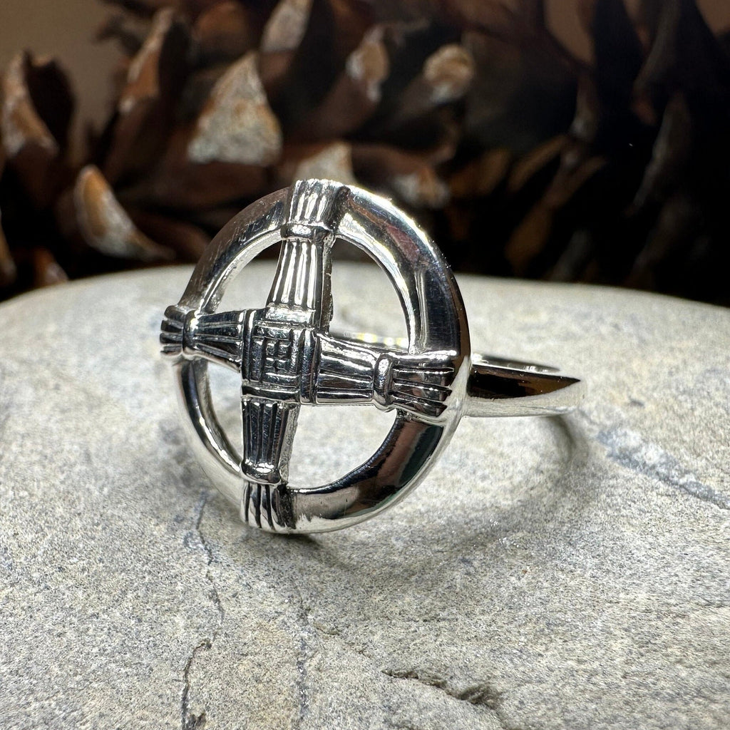 Springtide Saint Brigid's Cross Ring