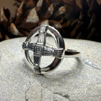 Springtide Saint Brigid's Cross Ring