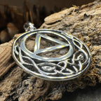 Celtic AA Sobriety Necklace