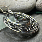Celtic AA Sobriety Necklace