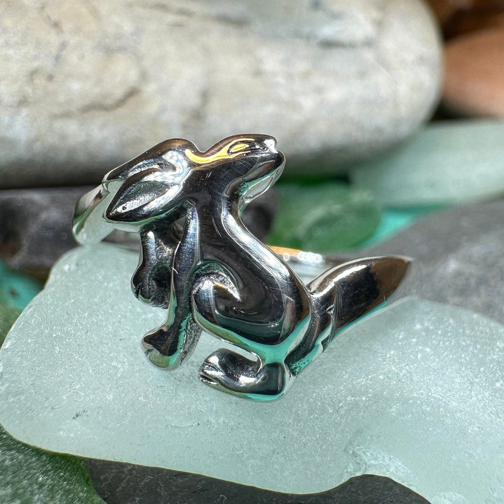 Moonlight Dancer Rabbit Ring