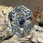 Irish Lace Claddagh Ring