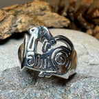 Pictish Lore Celtic Dragon Ring