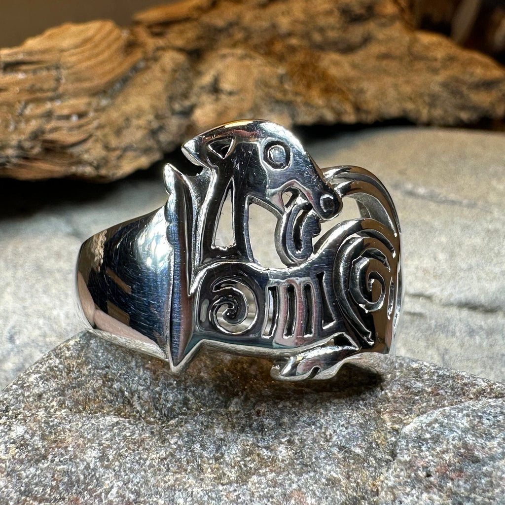 Pictish Lore Celtic Dragon Ring